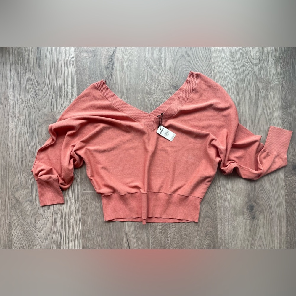 NWT Express Relaxed Off the Shoulder Top